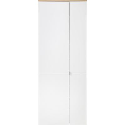 Schuhschrank INNOSTYLE "Bari Schuhschrank, BxHxT 78x202x38 cm", weiß, B:78cm H:202cm T:39cm, Holzwerkstoff, MDF, Schränke, 2 türig, 9 Fächer, Softclose, ABS Kantenschutz Image