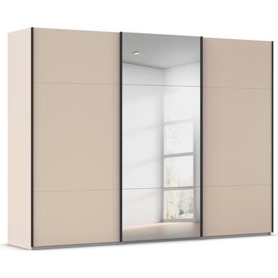 Schwebetürenschrank RAUCH "Kleiderschrank Schrank Garderobe Schlafzimmerschrank CONTIDO", beige (champagner), B:301cm H:223cm T:68cm, Holzwerkstoff, Schränke, aus hochwertigem Material in 6 Breiten 2 Griff-Farben MADE IN GERMANY Image