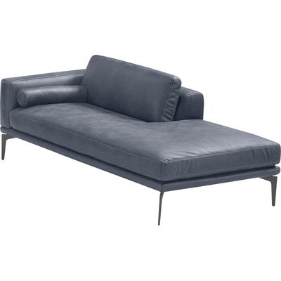 Ottomane EGOITALIANO "Masu, Design trifft super Sitzkomfort, mit toller Detailverarbeitung", grau (smoke), B:182cm H:95cm T:97cm, Leder u00bbBULLu00ab (echtes Rindsleder). Geschliffenes, pigmentiertes und behandeltes Rindsleder mit einer Dicke von... Image