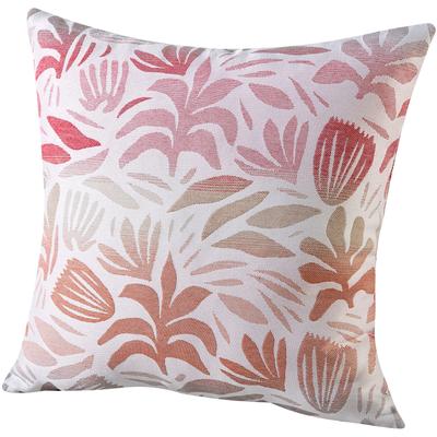 Kissenhülle WIRTH "Kairo" Gr. 2, rot, B:50cm L:50cm, Polyester, Baumwolle, Obermaterial: 85% Polyester, 15% Baumwolle, Kissenbezüge, Made in Germany Image