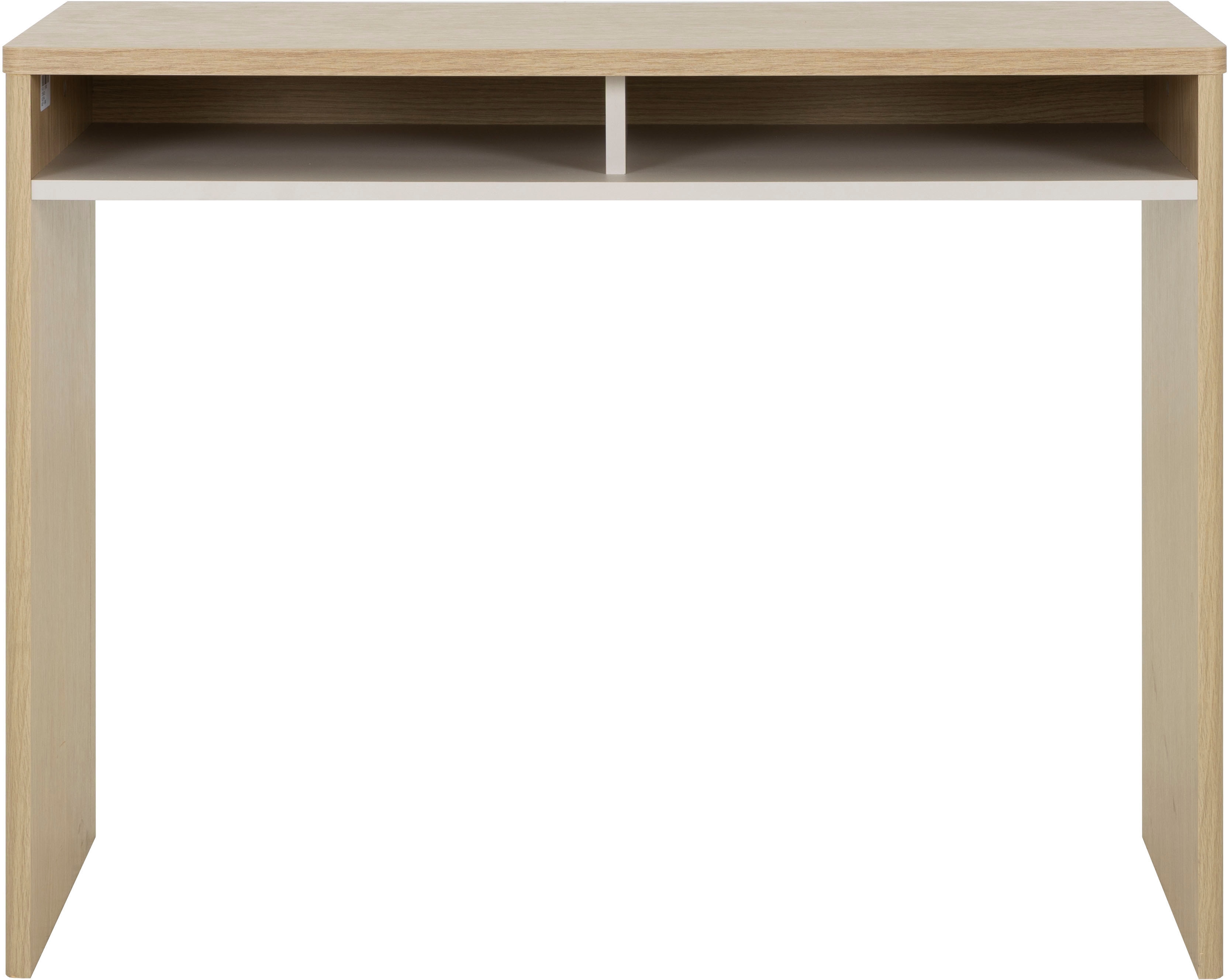 Konsolentisch GAMI "SOLENA", eiche rookwood nachbildung, melamin kashmir, eiche rookwood nachbildung, melamin kashmir, eiche rookwood nachbildung, B:100cm H:76cm T:42cm, Tische, Konsolentisch