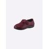 Hausschuh CASUAL LOOKS, Damen, Gr. 37, rot (bordeaux), Textil, modisch, Schuhe