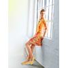 Slipper ANDREA CONTI, Damen, Gr. 42, gelb, Glattleder, Leder, modisch, Schuhe