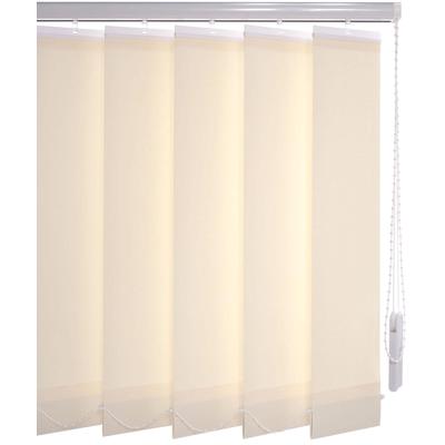 Lamellenvorhang LIEDECO "Vertikalanlage 89 mm" Gr. 7, beige, B:250cm H:180cm, Jalousien Image