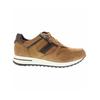 Sneaker CASUAL LOOKS, Damen, Gr. 40, braun (camel), Glattleder, Lackleder, Nubukleder, sportlich, Schuhe