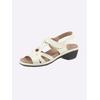 Sandale CLASSIC, Damen, Gr. 38, weiß, Lackleder, Schuhe