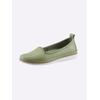Slipper ANDREA CONTI, Damen, Gr. 36, grün (lindgrün), Glattleder, Leder, sportlich, Schuhe