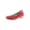 Ballerina CLASSIC, Damen, Gr. 41, rot, Glattleder, modisch, Schuhe
