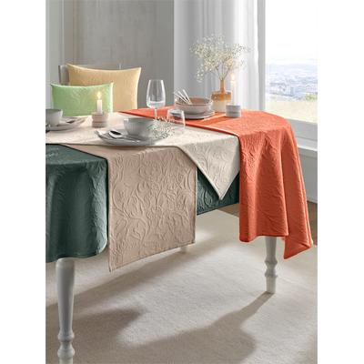 Tischdecke Gr. 4, beige (champagner), B:130cm L:160cm, Tischdecken Image