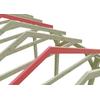 Carport-Stützelement SKANHOLZ "Schneelasterhöhung", grün, B:380cm T:750cm, Stützelemente, sk=3,25kN/m²