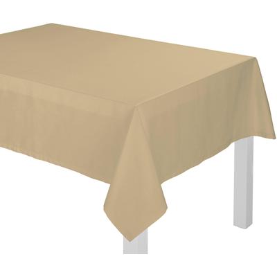 Tischdecke WIRTH "NEWBURY" Gr. 3, grau (taupe), B:130cm L:160cm, Polyester, Baumwolle, Tischdecken Image