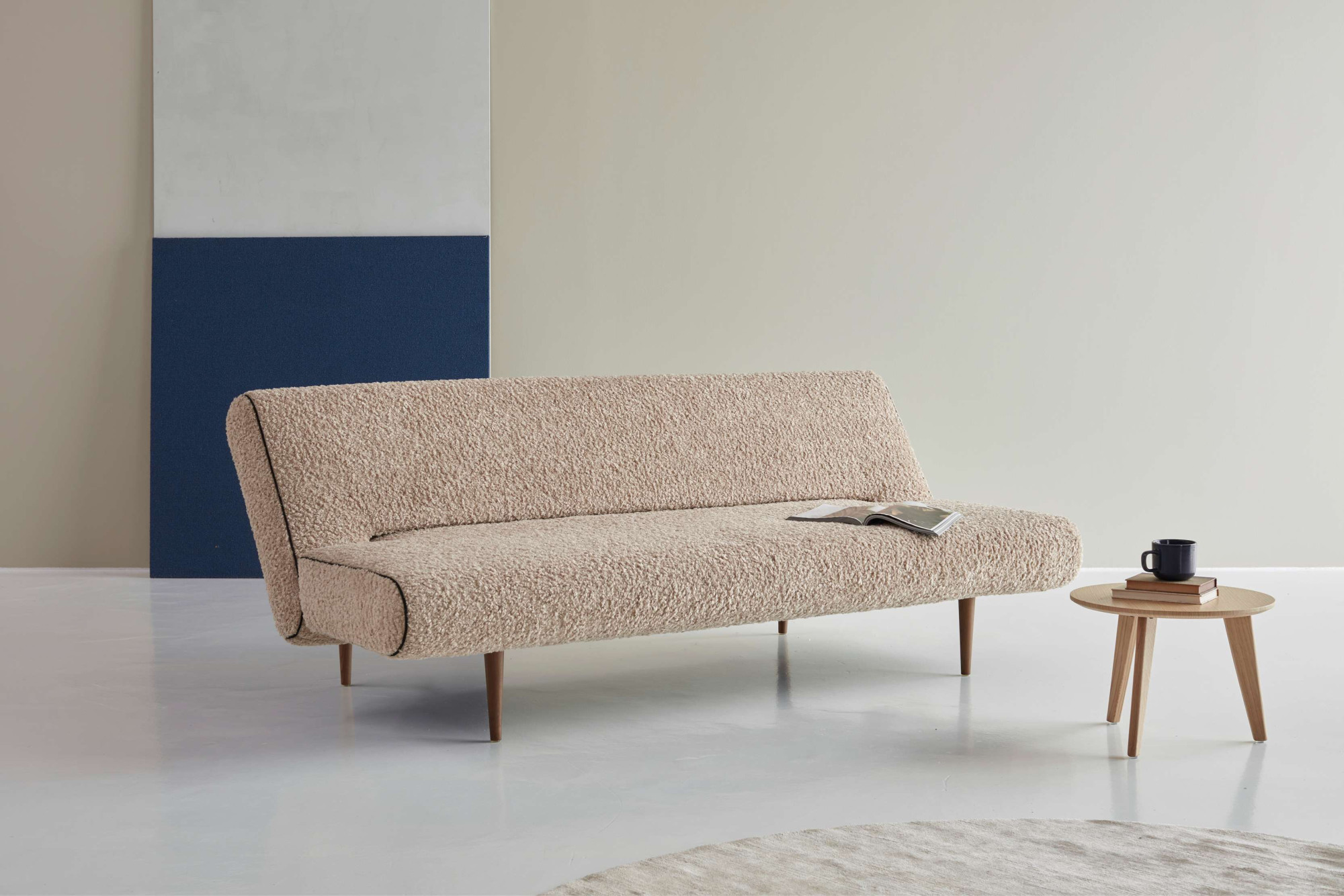 INNOVATION LIVING ™ "Unfurl Bettsofa, super Strukturstoff, Gästebett, Breite 200cm" Design & Komfort im Einklang. Zeitlose Optik mit Wohlfühlkomfort