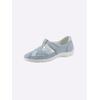 Klettschuh WALDLÄUFER, Damen, Gr. 6,5, blau (bleu), Nubukleder, Basic, Schuhe