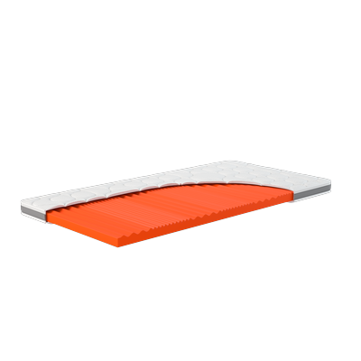 Topper HN8 SCHLAFSYSTEME "Top Dynamic C", weiß, B:160cm H:7cm L:200cm, Komfortschaum, Topper Image
