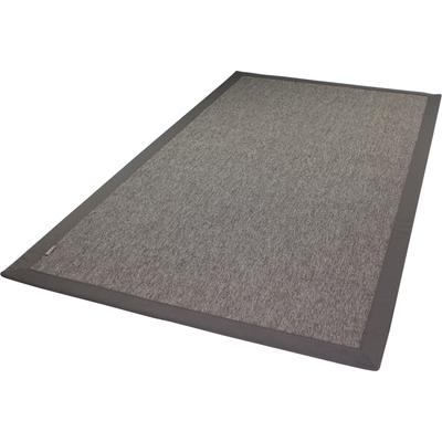 Teppichboden DEKOWE "Naturino RipsS2 Spezial", grau (platin), B:280cm H:8mm L:350cm, Kunstfaser, Teppiche, Flachgewebe, meliert, Sisal-Optik, In- und Outdoor geeignet Image