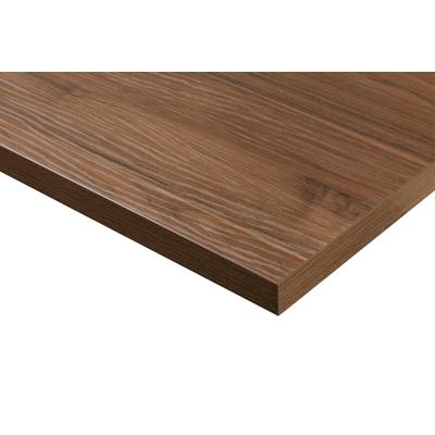 Arbeitsplatte KOCHSTATION "KS-Scafa", braun (nussbaum tabak), B:250cm H:4cm T:60cm, Holzwerkstoff, Tischplatten, in verschiedenen Breiten, Stärke 4 cm Image