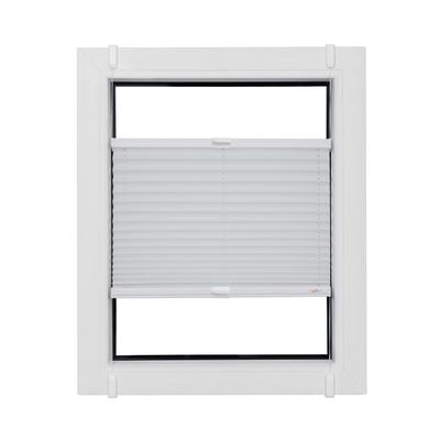Plissee SUNLINES "Start-up Style Crush", weiß (weiß, weiß), B:62,5cm H:85cm, Obermaterial: 80% Polyester, 15% Metall, 5% Kunststoff, Plissees, nach Maß Image