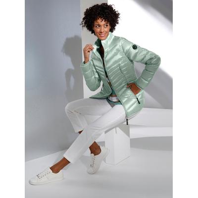 Daunenjacke CREATION L PREMIUM, Damen, Gr. 48, grün (kalkmint), 55% Polyamid, 45% Polyester, Füllung:90% Daunen, 10% Federn, unifarben, Langarm, Jacken Image