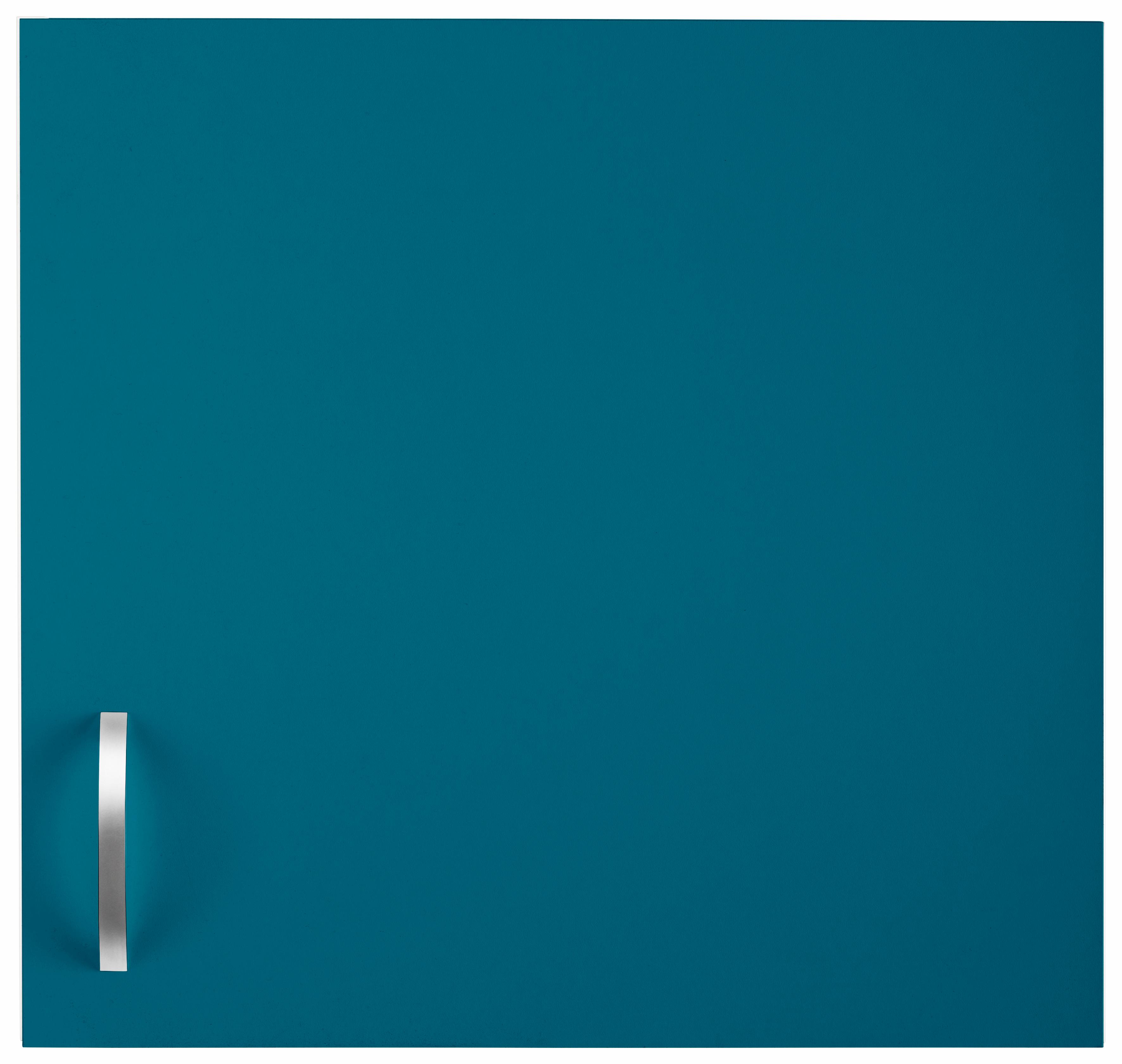 Hängeschrank WIHO KÜCHEN "Flexi", blau (front: ozeanblau, korpus: weiß), B:60cm H:56cm T:35cm, Schränke, Breite 60 cm Image