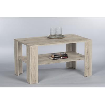 Couchtisch STOLKOM "Joker, TOPSELLER", braun (san remo dekor, san remo dekor, san remo dekor), H:54cm, Tische, Couchtisch Eckige Couchtische Holz-Couchtische, Klassischer Wohnzimmertisch-Beistelltisch Image