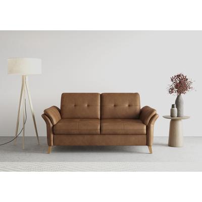 3-Sitzer SIT & MORE "Göteborg", braun (cognac), B:191cm H:90cm T:102cm, Sofas, inklusive Sitztiefenverstellung und Federkern Image