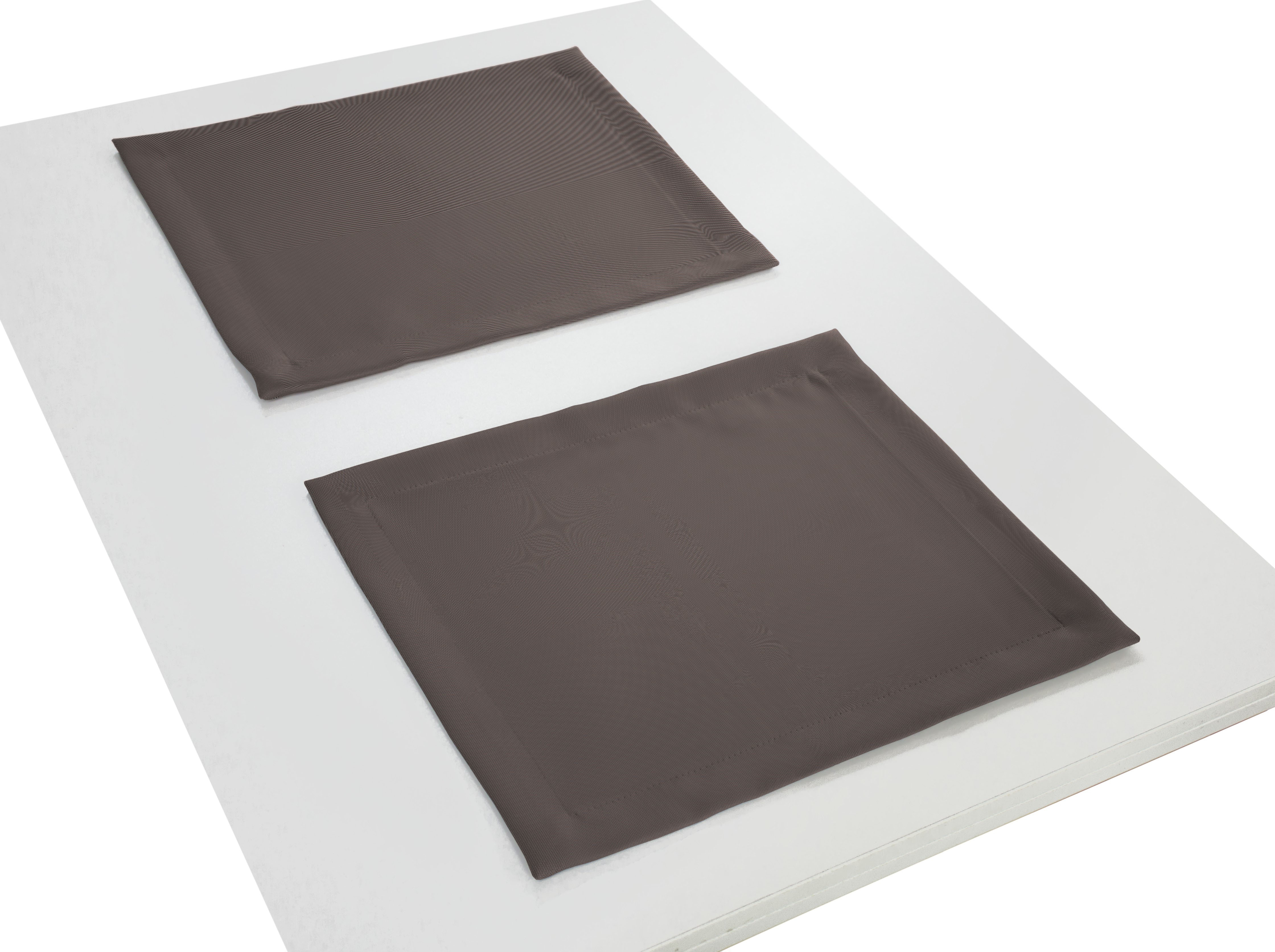Platzset ADAM "Uni Collection" Gr. 1, braun (dunkelbraun), B:30cm L:40cm, Platzsets Image