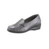 Mokassin AIRSOFT, Damen, Gr. 37, grau (anthrazit), Glattleder, Basic, Schuhe