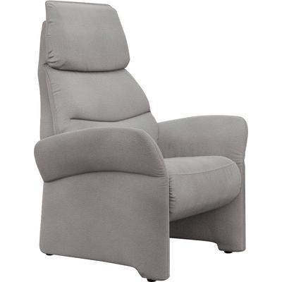 Relaxsessel ALINA "Savin", grau (mittelgrau xbo 19), B:84cm H:114cm T:90cm, Struktur fein XBO (100% Polyester), Sessel, in Größe L, Liegefläche 185cm, verstellbar, optional mit Aufstehhilfe Image