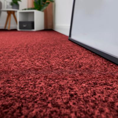 Teppichboden ANDIAMO "Invita, Nadelvlies, Made in Belgium", rot, B:200cm H:5mm L:700cm, Kunstfaser, Teppiche, melierte Optik, Breite 200 cm oder 400 cm, robust & strapazierfähig Image