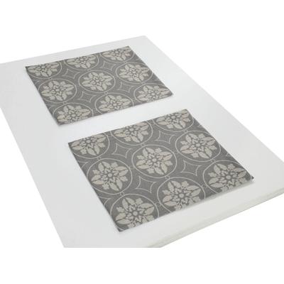 Platzset ADAM "Romantic Puligny Light" Gr. 1, grau (dunkelgrau), B:30cm L:40cm, Obermaterial: 100% Baumwolle, Platzsets Image
