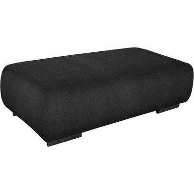 Hockerbank COTTA "Side", schwarz, B:132cm H:42cm T:68cm, 100% POLYESTER (PES), Hocker Image