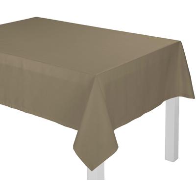 Tischdecke WIRTH "NEWBURY" Gr. 7, braun (schlamm), B:150cm L:300cm, Polyester, Baumwolle, Tischdecken Image