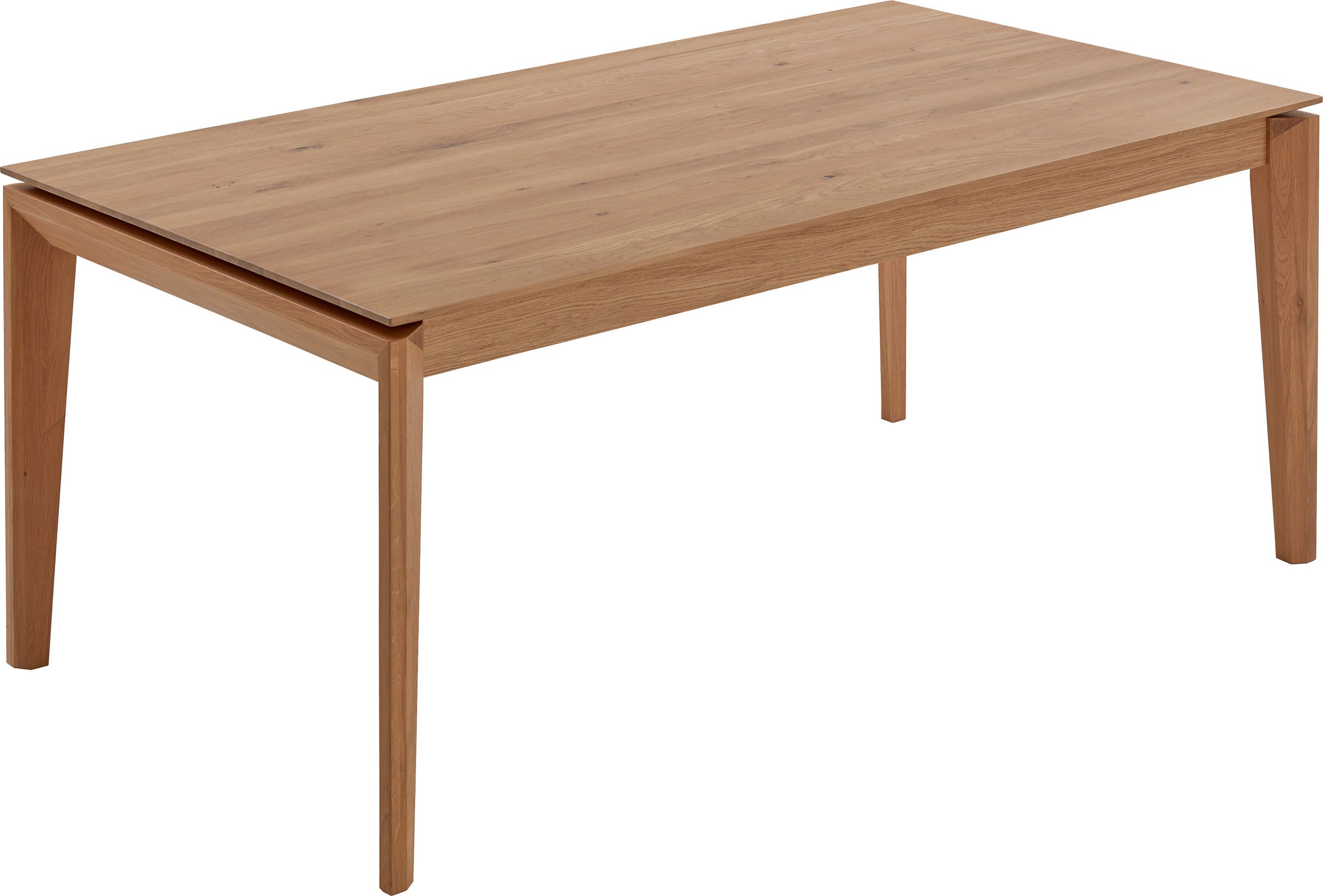 Esstisch INNOSTYLE "Sonate", braun (wildeiche, wildeiche), B:160cm H:76cm T:90cm, Tische, geteilte Platte in moderner Plankenoptik Image