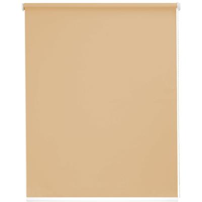 Seitenzugrollo SUNLINES "Youngstyle Uni", beige (sand, weiß), B:102cm H:180cm, Polyester, Aluminium, Kunststoff, Rollos Image