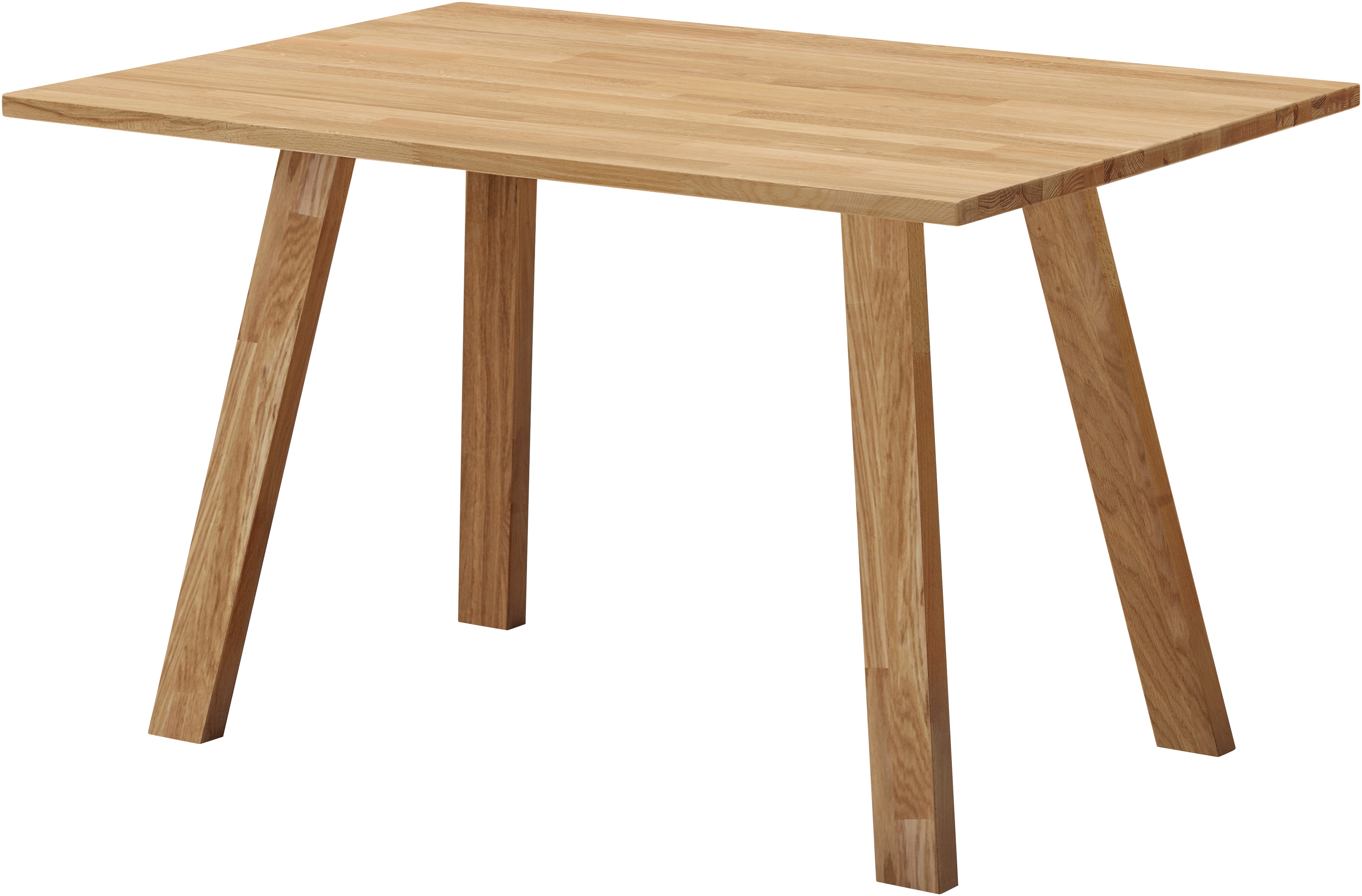 Esstisch MASSIVLINE & MORE "Lorenzo/Roberto, Küchentisch, Tisch, Esstisch, Holztisch", braun (4, fuß, gestell,braun, braun, braun), B:125cm H:75cm T:85cm, Tische, Massivholztisch, Wahlweise mit Einlegeplatte