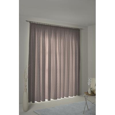 Vorhang ADAM "Urban Cactus" Gr. 3, braun (dunkelbraun), B:145cm H:225cm, Jacquard, Baumwolle (Bio-Baumwolle), Gardinen Image