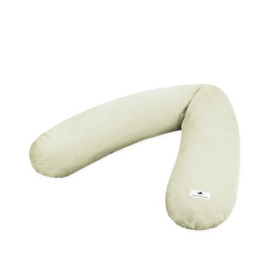 Stillkissen JULIUS ZÖLLNER "lime", grün, B:25cm H:15cm L:190cm, Baumwolle, Funktionskissen