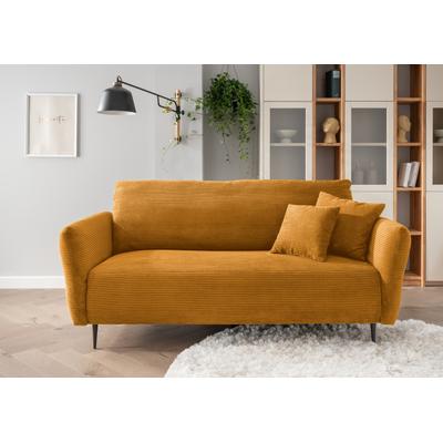 3-Sitzer INOSIGN "Vanilla", gold (goldfarben), B:231cm T:102cm, Sofas, Armlehnenfunktion Image