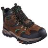 Schnürstiefel SKECHERS "ARCH FIT TARVER JOHN DEERE-LOADER", Herren, Gr. 42, braun (dunkelbraun), Leder, casual, Schuhe, Boots mit John Deere Harvester Collaboration