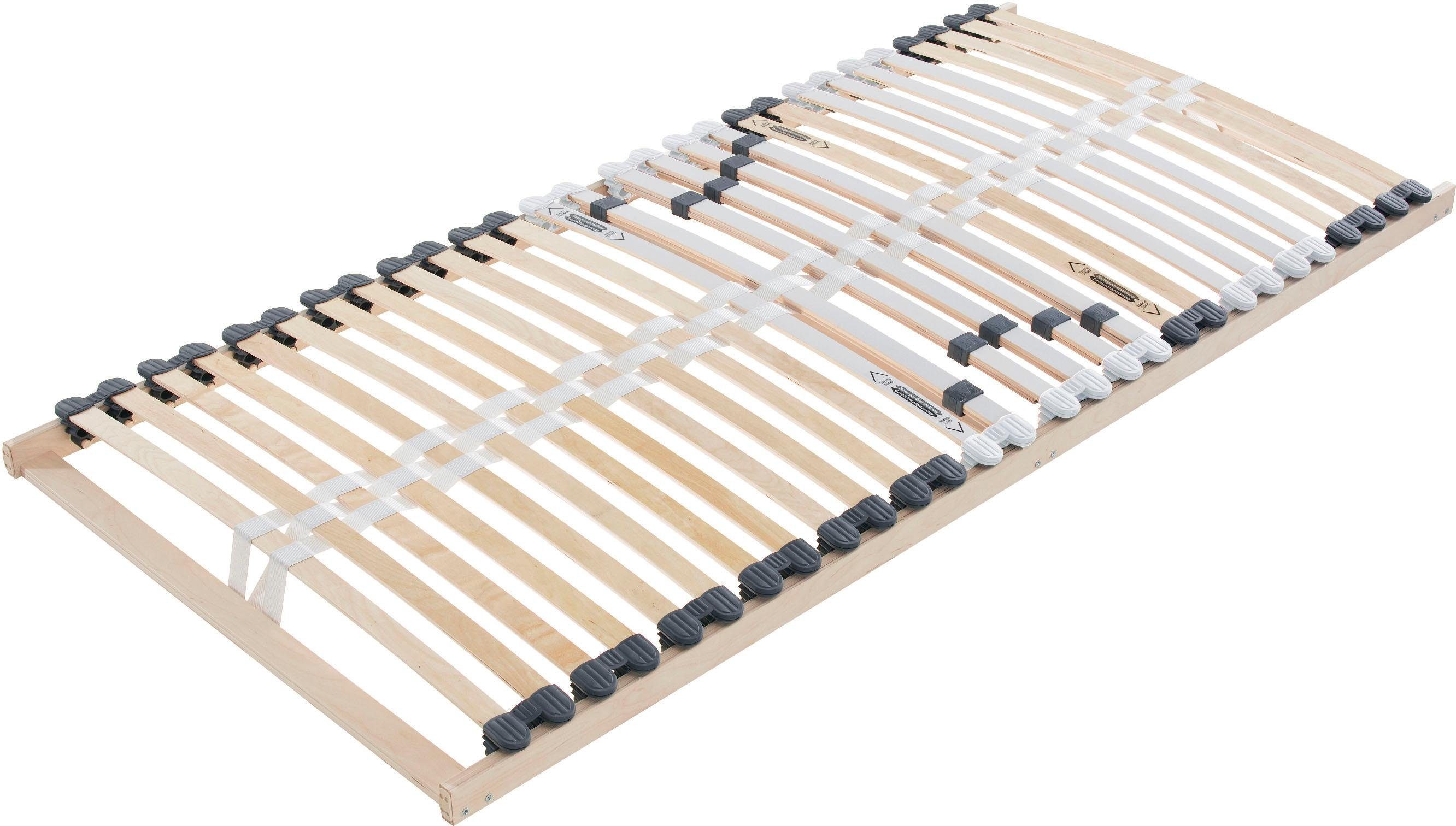 Lattenrost ALINA "2207 NV", beige, B:80cm H:9,5cm L:200cm, Lattenroste, Lattenrost