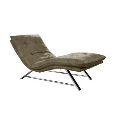 Relaxliege W.SCHILLIG "daily dreams", grün (camouflage z69), B:75cm H:91cm T:170cm, Longlife Xtra-Leder Z69: Das feinnarbige, gedeckte Softleder Z69 besticht durch seine außergewöhnliche Weichheit im trendigen u00bbVintage-Looku00ab, Hautstärke 0, 9... Image