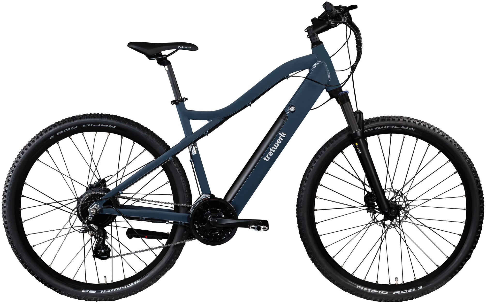 E-Bike TRETWERK "Commander Plus" Gr. 48, blau, Elektrofahrräder, 48cm, 29 Zoll (73,66cm) Image