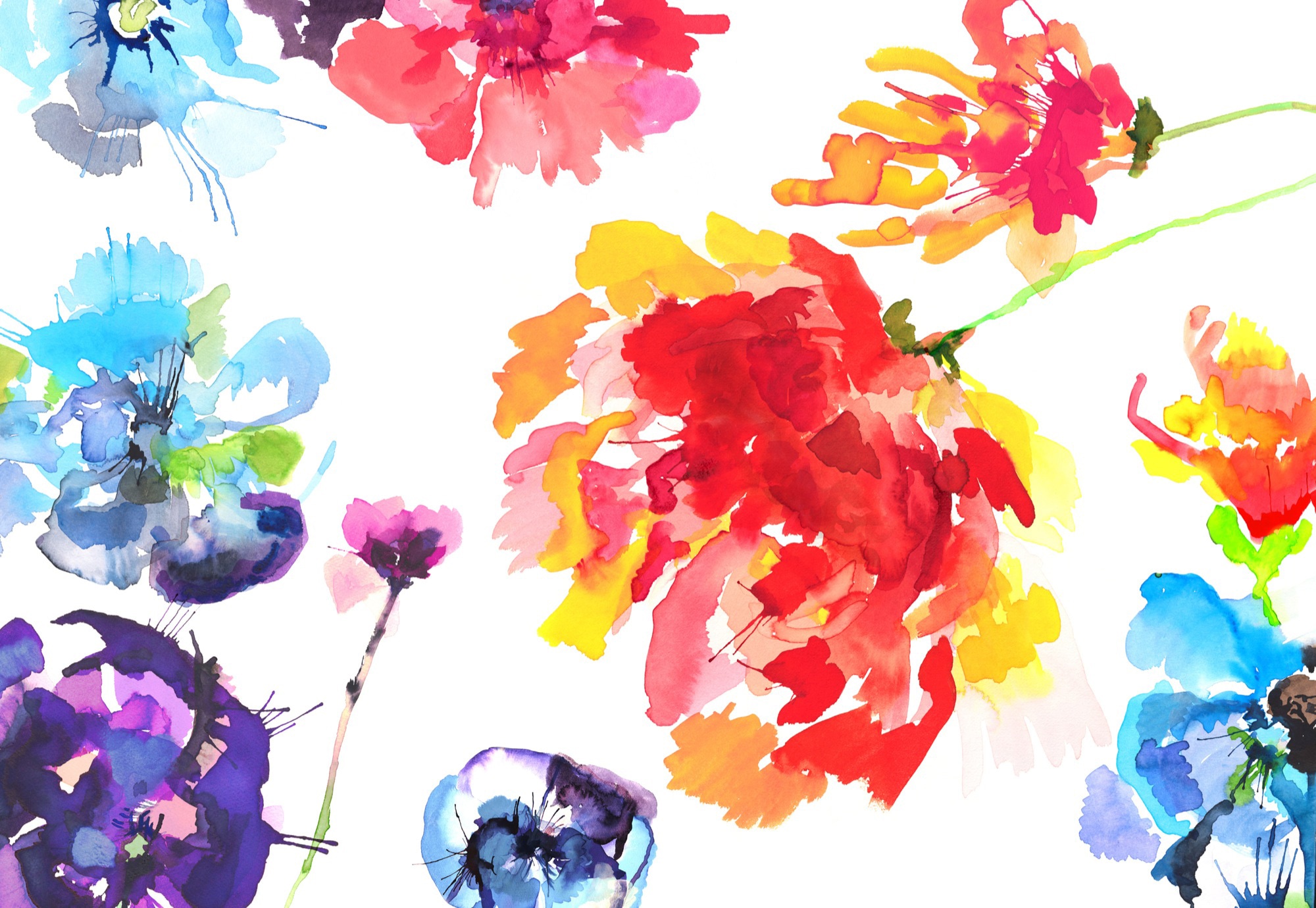 Fototapete KOMAR "Passion - Größe 368 x 254 cm", bunt, B:368m L:254m, Papier, Tapeten, Wohnzimmer, Schlafzimmer