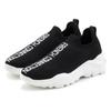 Sneaker FRENCH CONNECTION, Damen, Gr. 42, schwarz, Obermaterial: 100% Textilmaterial. Futter: 100% Textilmaterial. Decksohle: 100% Textilmaterial. Laufsohle: 100% Synthetik, unifarben mit Farbeinsatz, sportlich, Schuhe, Slipper, Halbschuh,...