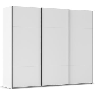 Schwebetürenschrank RAUCH "Kleiderschrank Schrank Garderobe Schlafzimmerschrank CONTIDO", weiß (alpinweiß), B:271cm H:223cm T:68cm, Holzwerkstoff, Schränke, aus hochwertigem Material in 6 Breiten 2 Griff-Farben MADE IN GERMANY Image