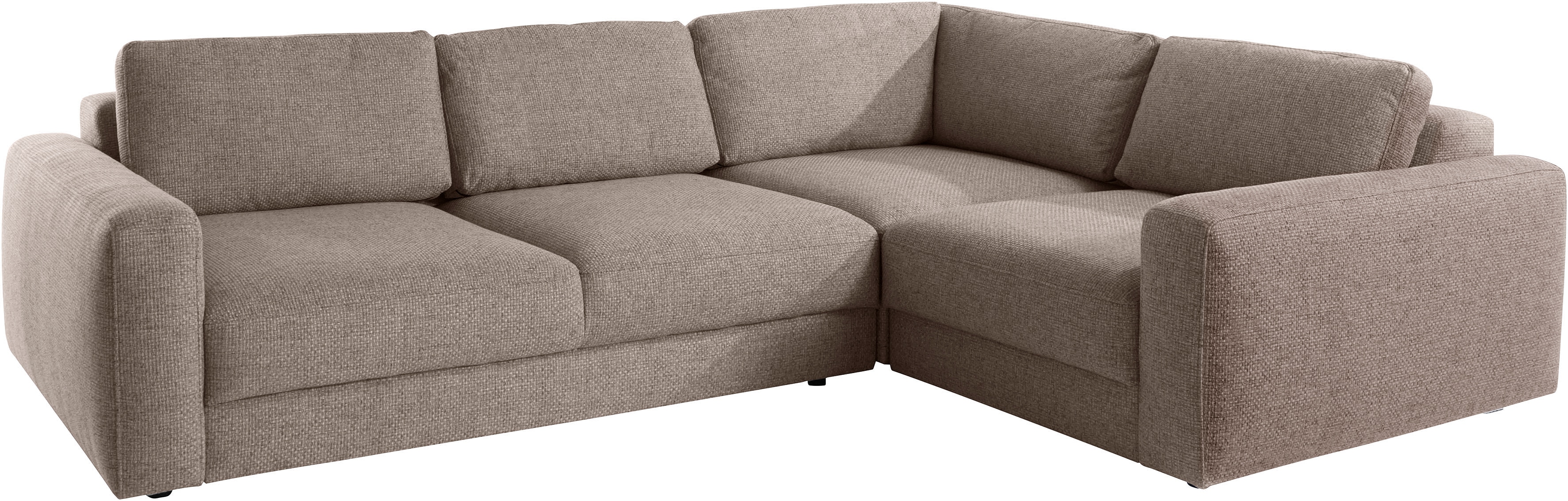 Ecksofa HOME AFFAIRE "Bloomfield, Mega Polsterecke, Breite 289cm, viel Platz, L-Form", beige (portabella), B:289cm H:84cm T:209cm, 100% Polyester, Sofas, Ecksofa, In verschiedenen Größen