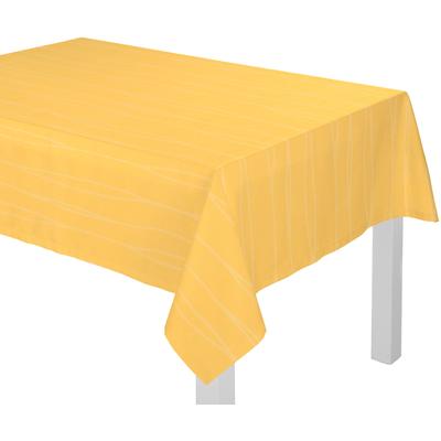 Tischdecke WIRTH "LANGWASSER" Gr. 2, gelb, B:120cm L:120cm, Kunstfaser, Tischdecken Image