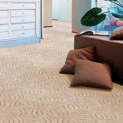 Teppichboden ANDIAMO "Amberg, Strukturschlinge, Made in Belgium", beige (hellbeige), B:200cm H:9mm L:800cm, Kunstfaser, Teppiche, Breite 200, 300, 400 oder 500 cm, Hoch-Tief Effekt, strapazierfähig Image