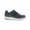 Sneaker CASUAL LOOKS, Damen, Gr. 41, blau (jeansblau), Glattleder, Lackleder, Nubukleder, sportlich, Schuhe