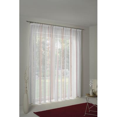 Vorhang WIRTH "Chloé" Gr. 3, braun (rost), B:300cm H:225cm, Polyester, Gardinen, Store Image